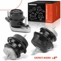 3 Pcs Automatic Engine Motor Mount & Transmission Mount for 2008 INFINITI G35 3.5L V6