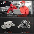 2 Pcs Engine Mount for 2009 Volvo S80