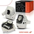 3 Pcs Engine Motor & Transmission Mount for 2014 Audi A4 Quattro