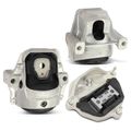 3 Pcs Engine Motor & Transmission Mount for 2014 Audi A4 Quattro