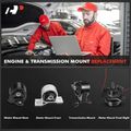 4 Pcs Engine Motor & Transmission Mount for Honda Civic Acura 01-05 1.7L Sedan Automatic