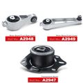 3 Pcs Engine Motor & Transmission Mount for 2006 Chrysler PT Cruiser 2.4L l4