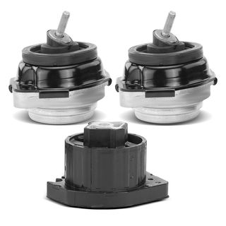 3 Pcs Engine Motor & Transmission Mount for BMW X5 2004-2006 V8 4.4L 4.8L