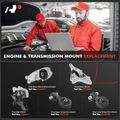 5 Pcs Engine Motor & Transmission Mount for Honda CR-V 2015-2016 L4 2.4L Auto Trans