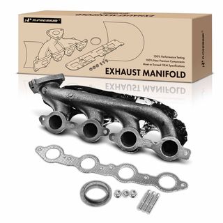 Right Exhaust Manifold with Gasket for Chevrolet Silverado 1500 2500 Cadillac