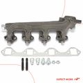 Right Exhaust Manifold with Gasket for 1993 Ford F-350 5.8L V8