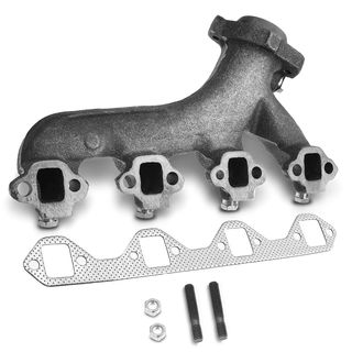 Left Exhaust Manifold with Gasket for Ford E-150 Econoline F-150 250 350 5.8L
