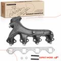 Left Exhaust Manifold with Gasket for Ford E-150 Econoline F-150 250 350 5.8L