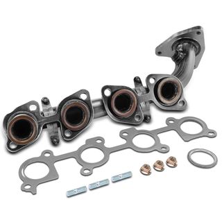 Left Exhaust Manifold with Gasket Kit for Toyota Land Cruiser 1998-2005 Lexus