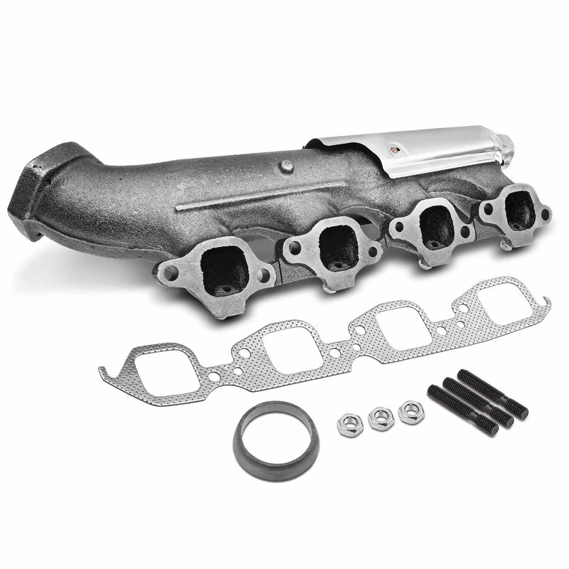 Right Exhaust Manifold with Gasket for Chevrolet C1500 GMC C2500 88-95 ...