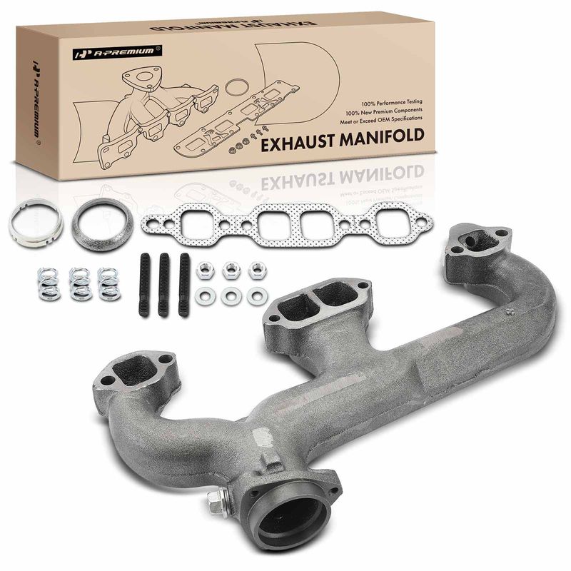 Left Exhaust Manifold with Gasket for 1989 GMC Jimmy 5.7L V8