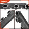 2 Pcs Left & Right Exhaust Manifold with Gasket for 1996 Ford F Super Duty 7.3L V8