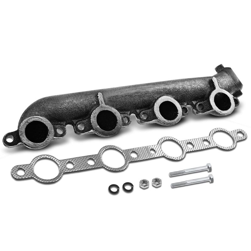 Left Exhaust Manifold with Gasket for 1999 International Harvester 4700 7.3L V8