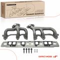 2 Pcs Front & Rear Exhaust Manifold with Gasket for 2004 Jeep Grand Cherokee