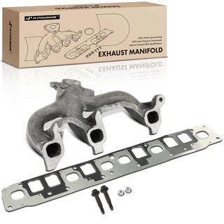 Rear Exhaust Manifold with Gasket for Jeep Grand Cherokee 99-04 TJ Wrangler 4.0L