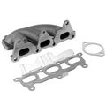 Left Exhaust Manifold with Gasket for Cadillac CTS 2004-2011 SRX Chevy Camaro