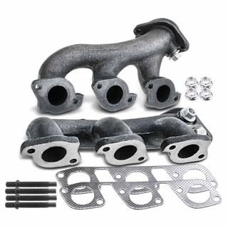 2 Pcs Left & Right Exhaust Manifold with Gasket for Ford F-150 1999-2008 V6 4.2L