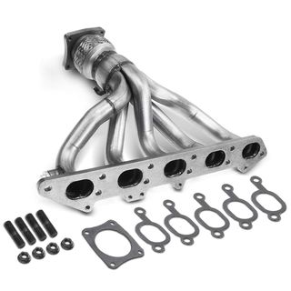 Exhaust Manifold with Gasket for Volvo S70 1998-1999 V70 1998-2000 850 L5 2.4L