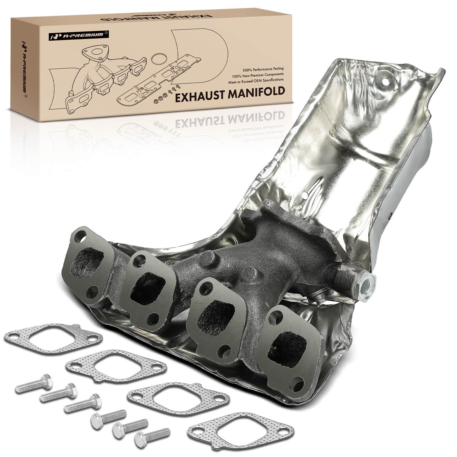 Left Exhaust Manifold with Gasket for 1996 Nissan Altima 2.4L l4