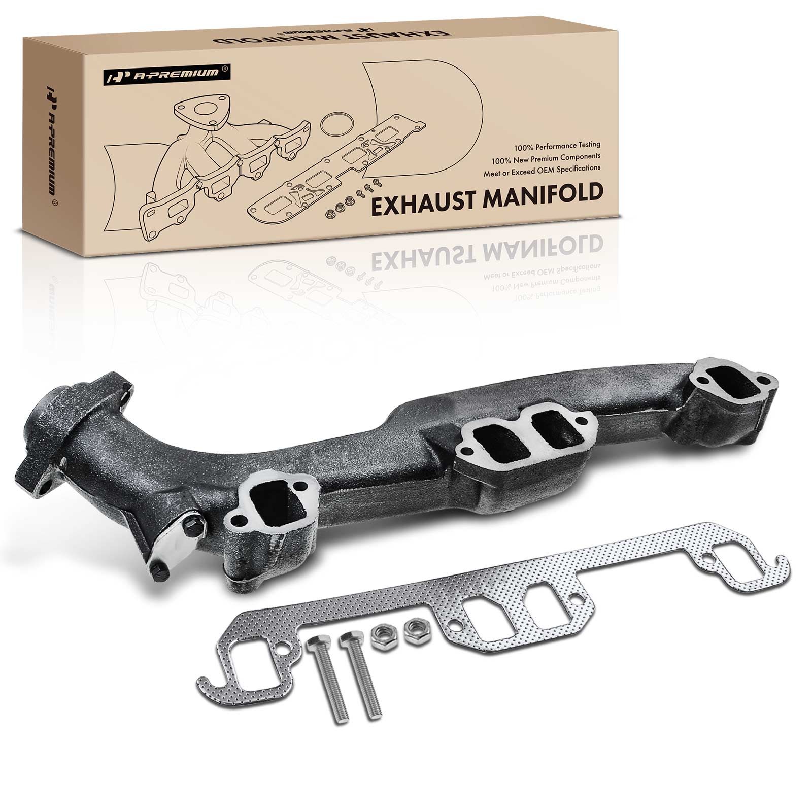 Right Exhaust Manifold with Gasket for 1999 Dodge Ram 1500 5.9L V8