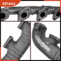 2 Pcs Left & Right Exhaust Manifold with Gasket for 2005 Ford E-350 Super Duty 6.0L V8