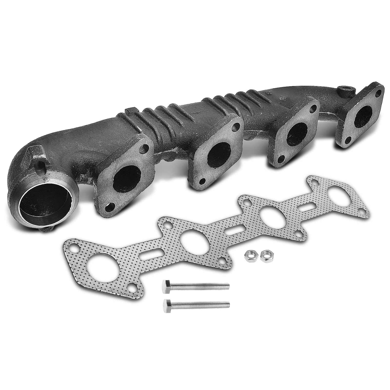 Left Exhaust Manifold with Gasket for 2005 Ford F-250 Super Duty 6.0L V8