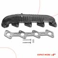 Left Exhaust Manifold with Gasket for 2005 Ford F-250 Super Duty 6.0L V8