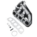 2 Pcs Left & Right Exhaust Manifold with Gasket for 2018 Nissan NV2500 4.0L V6