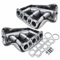 2 Pcs Left & Right Exhaust Manifold with Gasket for 2018 Nissan NV2500 4.0L V6