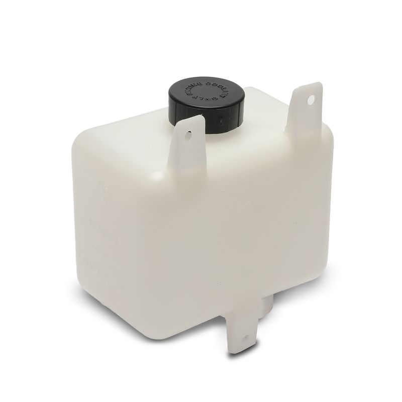 Universal Coolant Radiator Reservoir Bottle Overflow Tank White With