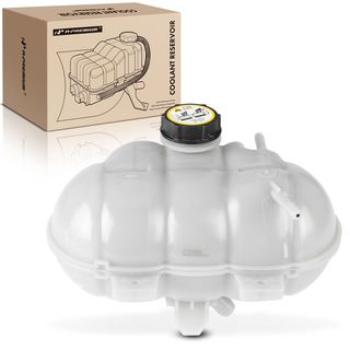 Engine Coolant Reservoir Tank with Cap for Ford Mustang 15-20 2.3L 3.7L 5.0L 5.2L