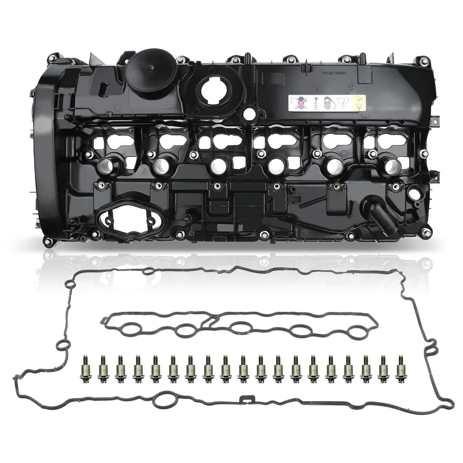 Engine Valve Cover with Gasket for 2018 BMW 740i xDrive 3.0L l6