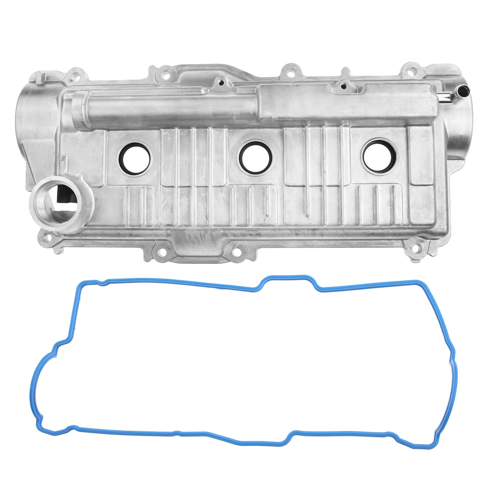 Driver engine valve cover with gasket for 2001 toyota 4runner 3 4l v6