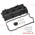 2 Pcs Engine Valve Cover with Gasket for 2009 Nissan Quest 3.5L V6