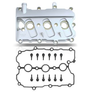 Passenger Engine Valve Cover with Gasket for Audi A4 2006-2009 A6 2005-2008 3.2L