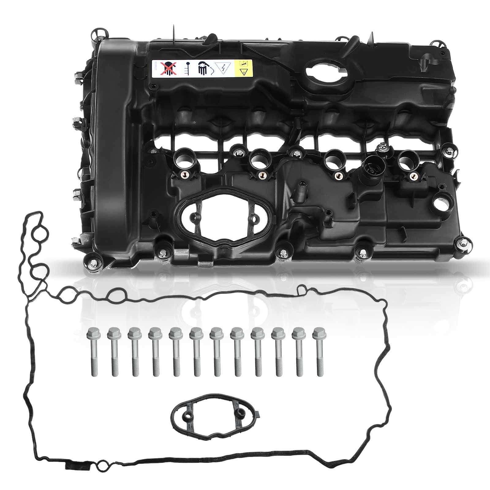 Engine Valve Cover with Gasket for BMW F22 F23 F32 F36 F48 G01 Mini 2.0L B48 B46 APremium