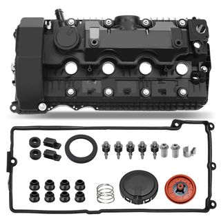 Driver Engine Valve Cover with Gasket for BMW 545i 550i E60 E61 650i 750i X5