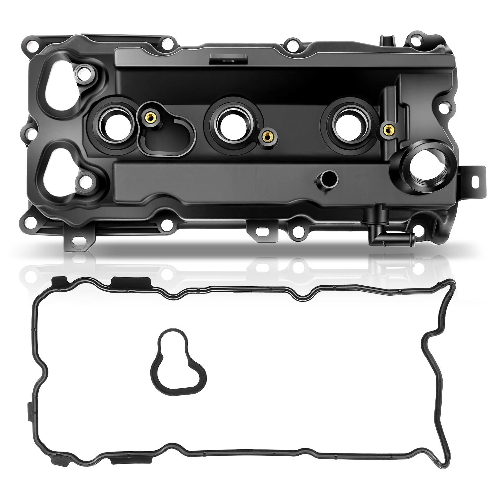 Driver Engine Valve Cover with Gasket for 2016 Infiniti Q50 3.5L V6