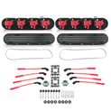 Engine Valve Covers & Ignition Coils for Chevy Corvette 97-04 Camaro Cadillac