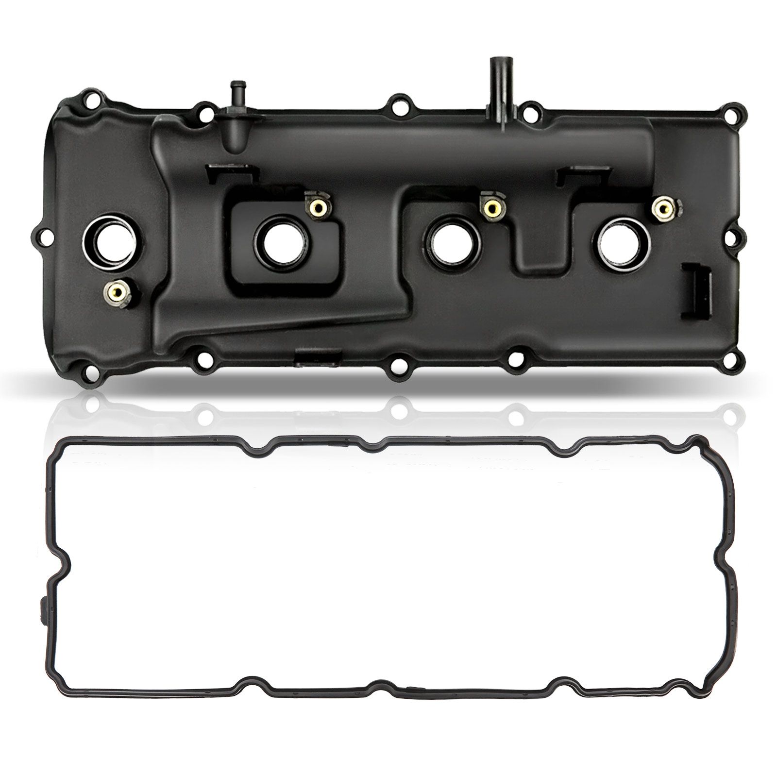 Front Driver Engine Valve Cover with Gasket for Nissan Armada NV2500