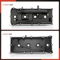 Front Driver Engine Valve Cover with Gasket for Nissan Armada NV2500 Titan 5.6L