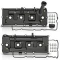 2 Pcs Driver & Passenger Engine Valve Cover with Gasket for 2012 Nissan Pathfinder 5.6L V8