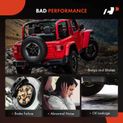 Front Axle Housing for Jeep Wrangler JL 2018-2021 3.73 Axle Ratio Dana M210