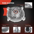 Radiator Fan Clutch for 1991 Mercedes-Benz 500SL