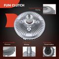 Engine Cooling Radiator Fan Clutch for 2020 Ram 4000