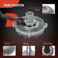 Electric Cooling Fan Clutch for 2013 Chevrolet Silverado 3500 HD