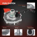 Radiator Cooling Fan Clutch for 2015-2016 Chevrolet Silverado 2500 HD