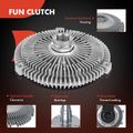 Radiator Fan Clutch Standard Rotation for Audi A8 1997-1999 A6 A8 Quattro S6 S8