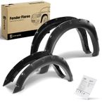 4 Pcs Front & Rear Pocket Style Fender Flare for Dodge Ram 1500 Ram 2500 3500