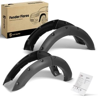 Front & Rear Pocket Textured Fender Flares for Ford Bronco Sport 21-23